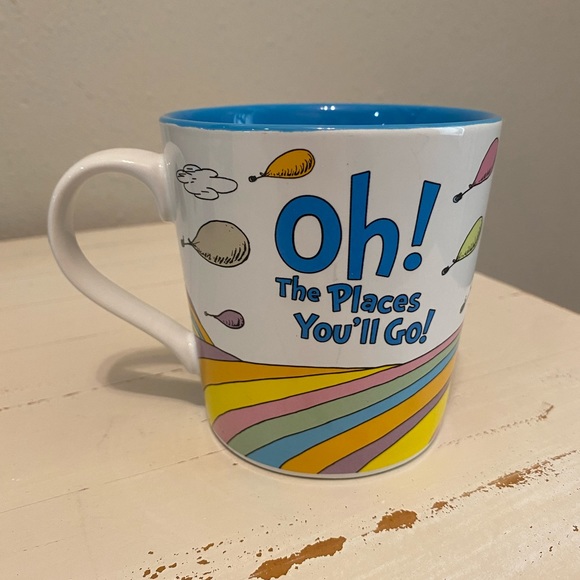 Dr. Seuss Oh! The Places You'll go Coffee Mug Cup 
2017 by Vandor - Picture 2 of 8